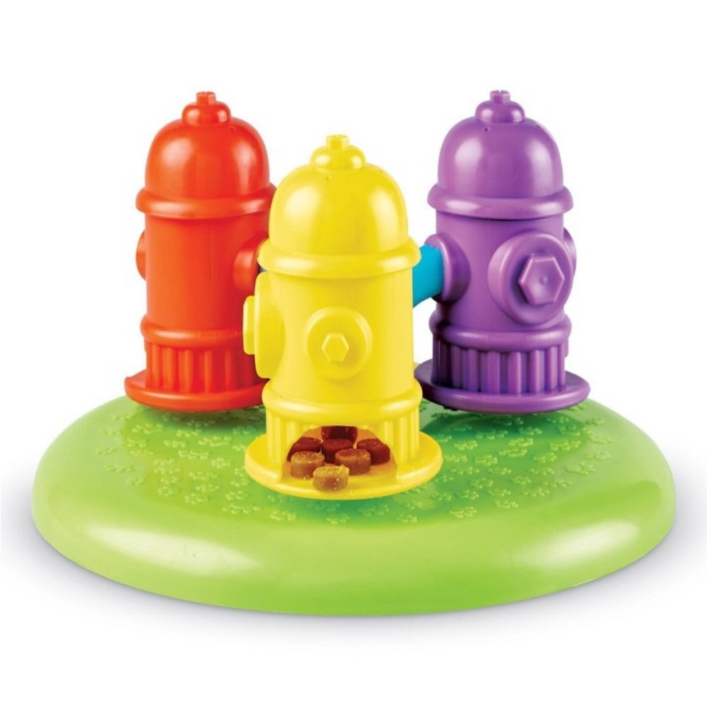 Brightkins Spinning Hydrants Puzzle Treat Dog Toy Dispenser
